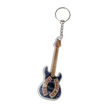 Bon Jovi Guitar Keychain